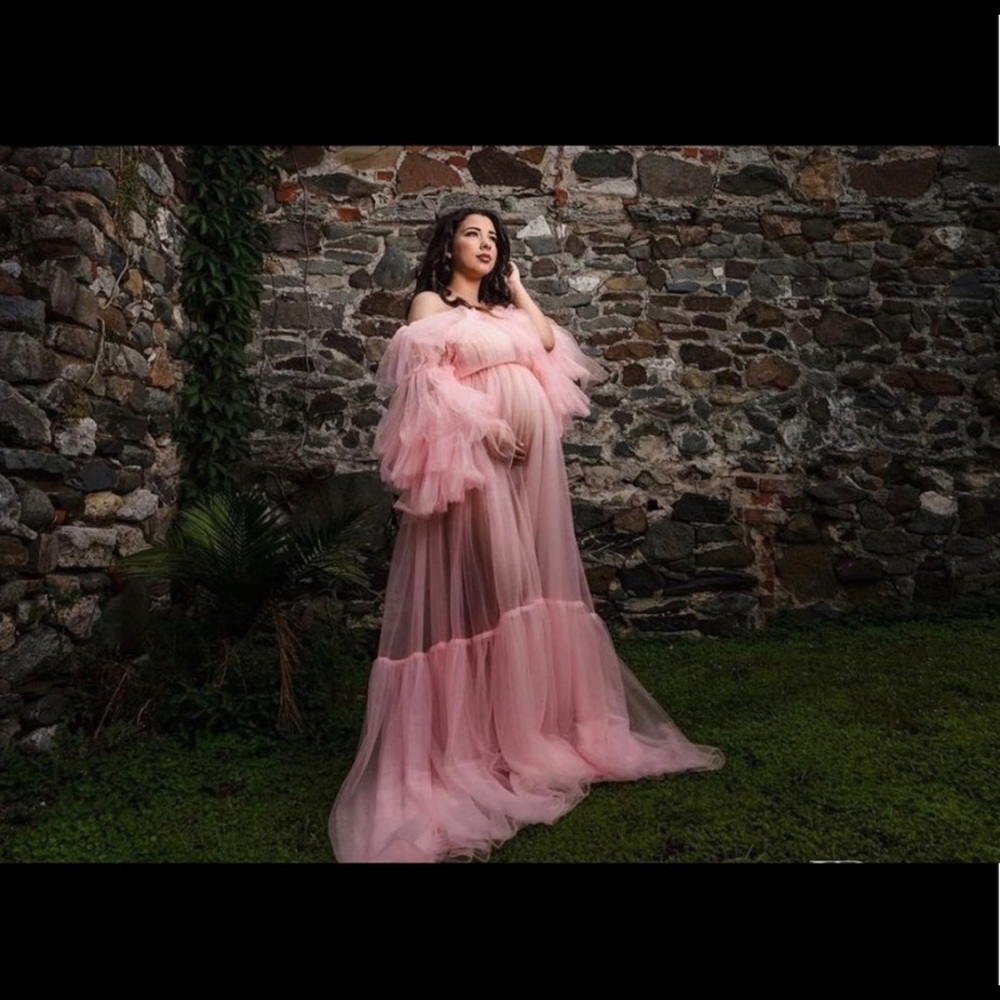 Pink tulle dress - Picture 2 of 3